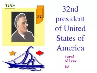 32nd president of United States of America