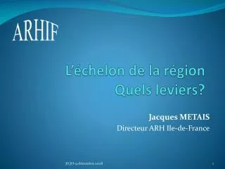 l chelon de la r gion quels leviers
