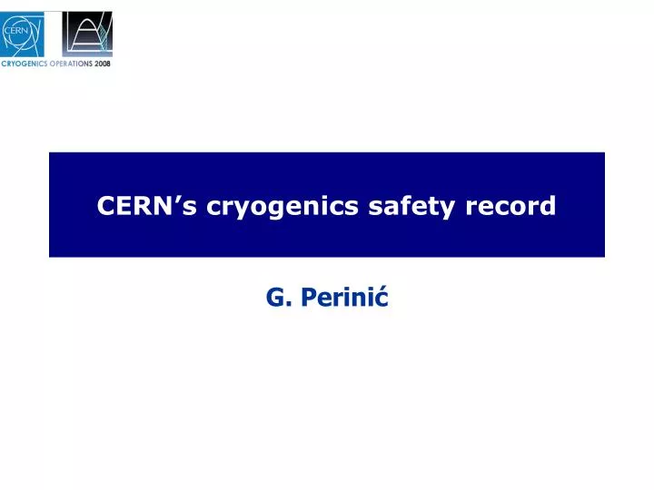 cern s cryogenics safety record