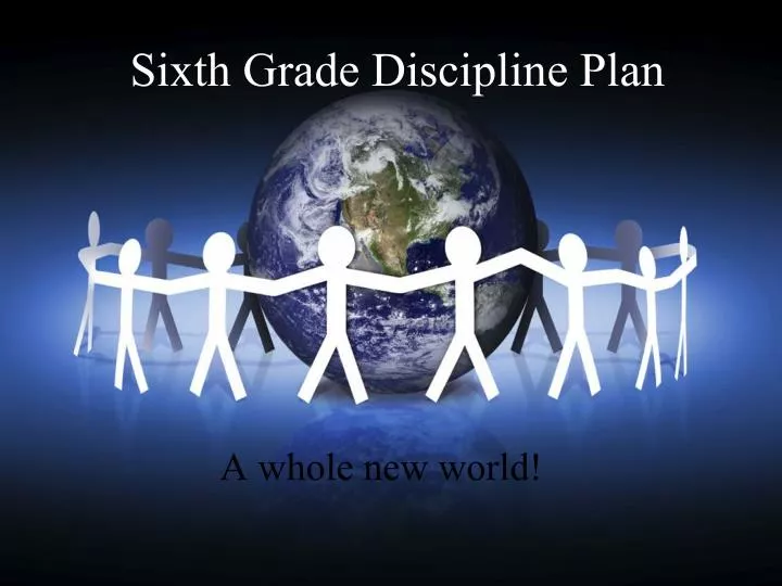 sixth grade discipline plan