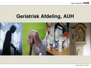 geriatrisk afdeling auh