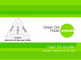 Green Dot and AMU