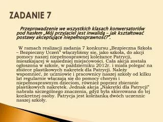 zadanie 7