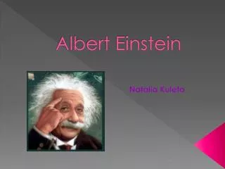 albert einstein