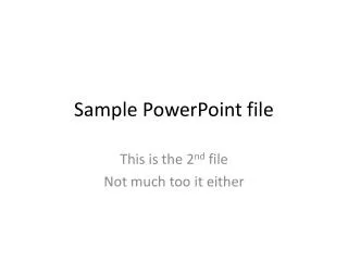 sample powerpoint file