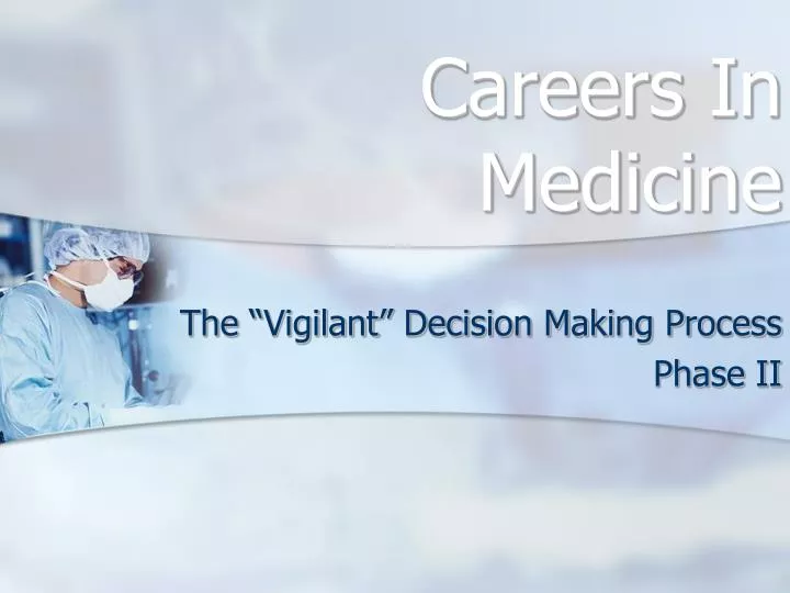 careers in medicine