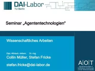 seminar agententechnologien