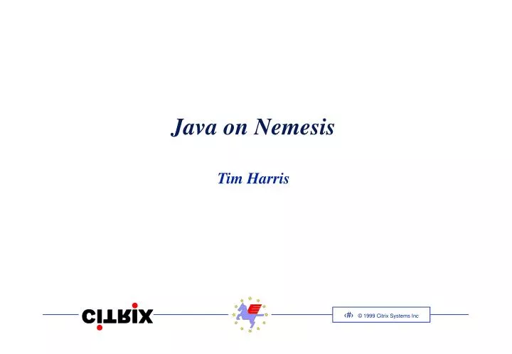 java on nemesis tim harris