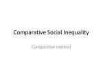Comparative Social Inequality - slide 1