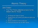 Atomic Theory - slide 1