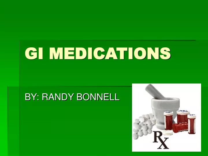gi medications