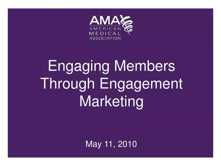 engaging members through engagement marketing