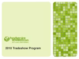 2010 Tradeshow Program