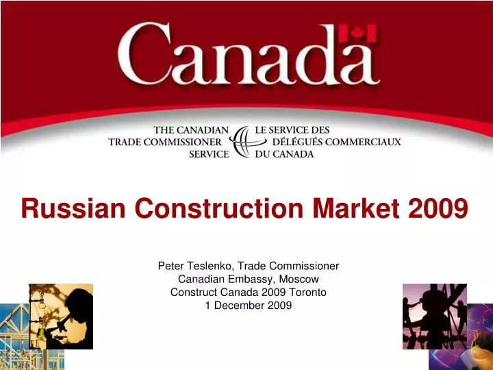 russian construction market 2009