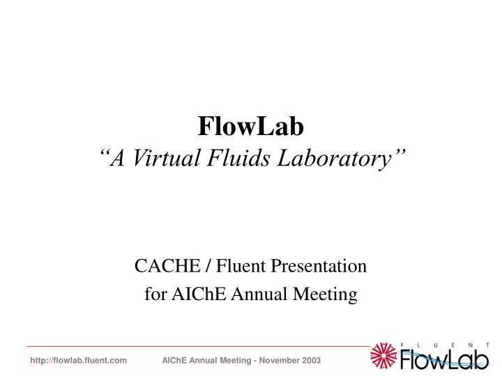 flowlab a virtual fluids laboratory