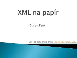 xml na pap r