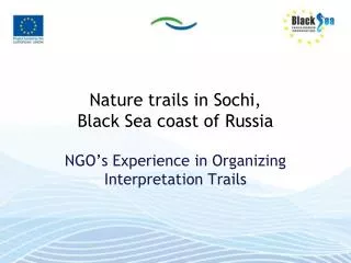 Nature trails in Sochi, Black Sea coast of Russia