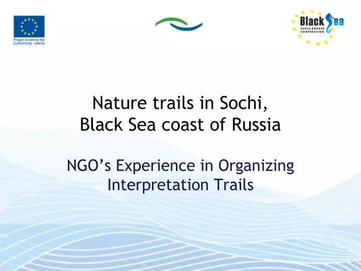 nature trails in sochi black sea coast of russia