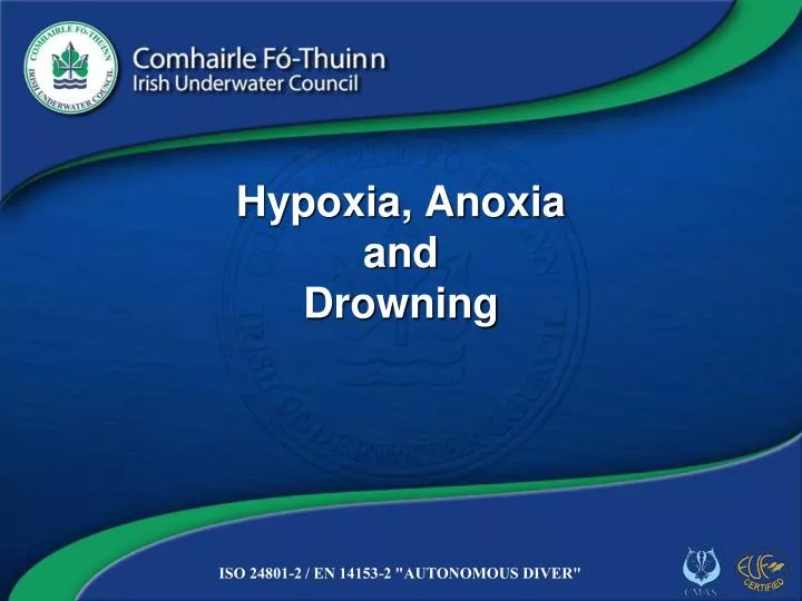 hypoxia anoxia and drowning