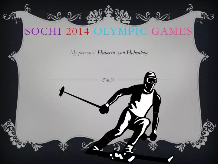 sochi 2014 o lympic games