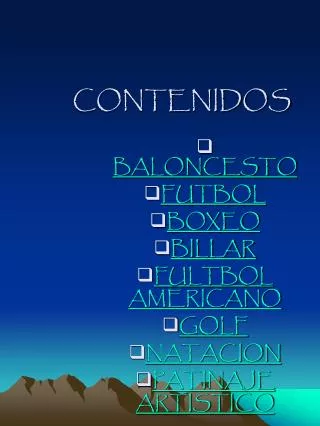 contenidos