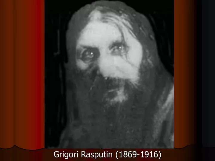 grigori rasputin 1869 1916