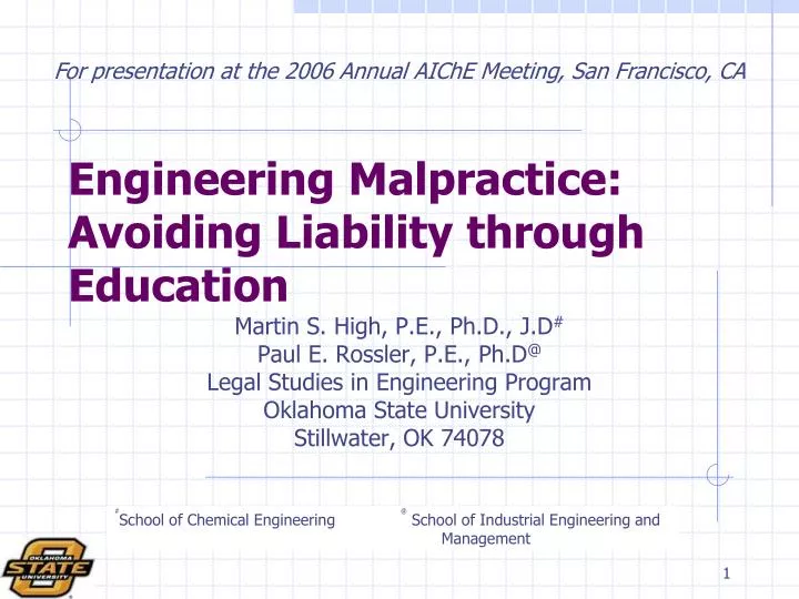 engineering malpractice avoiding liability through education