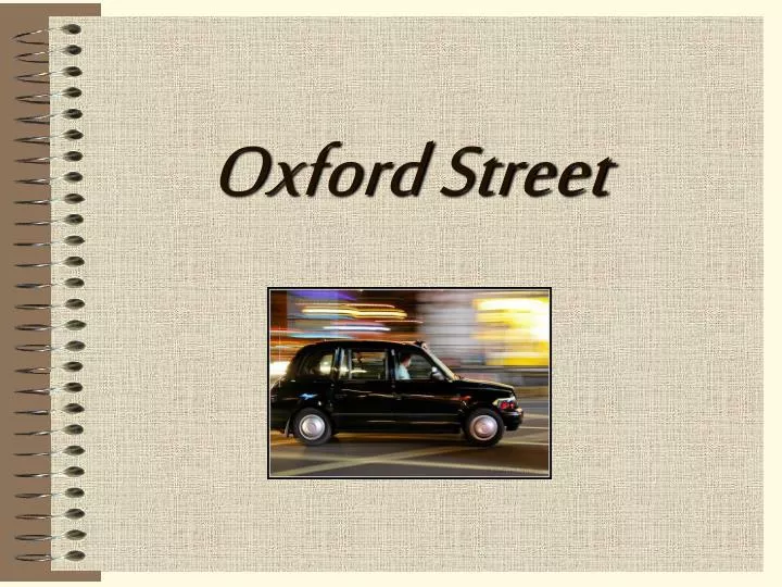 oxford street