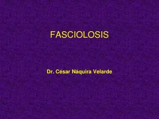 fasciolosis