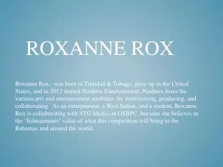 Roxanne Rox