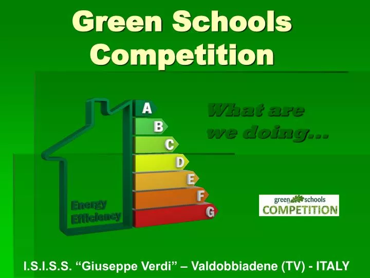 green schools competition