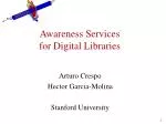 Awareness Services for Digital Libraries - slide 1