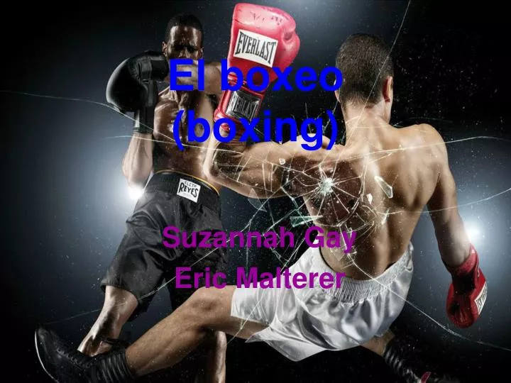 el boxeo boxing