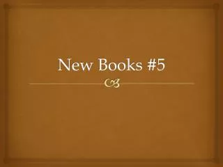New Books #5