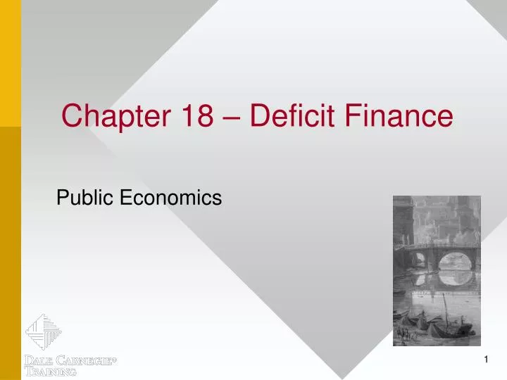 chapter 18 deficit finance