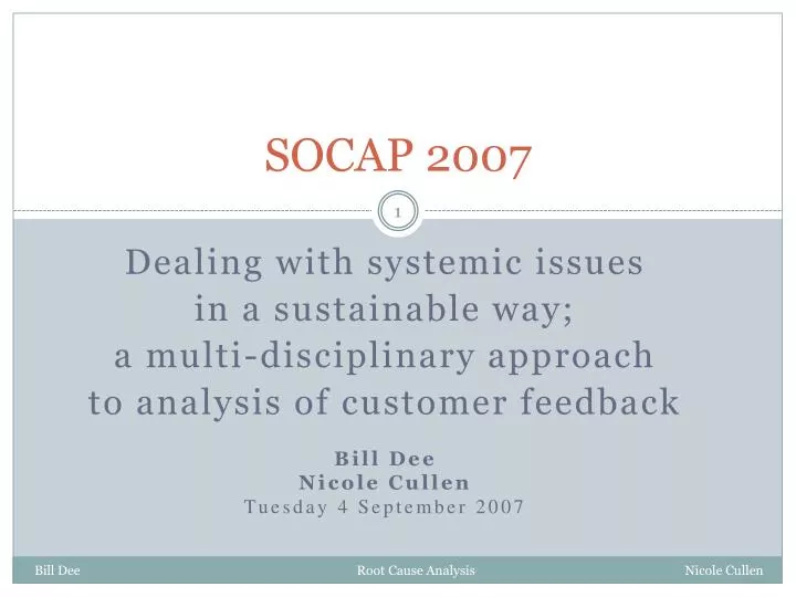 socap 2007