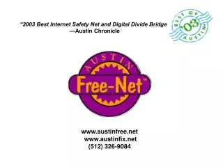 2003 best internet safety net and digital divide bridge austin chronicle