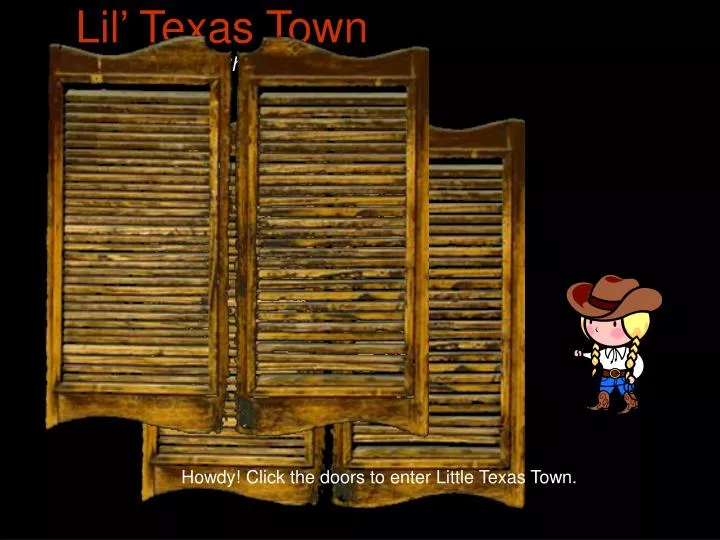 lil texas town