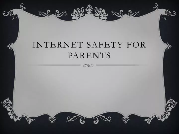 internet safety for parents