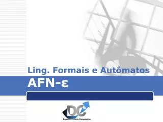 ling formais e aut matos afn