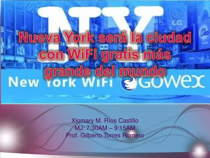 nueva york ser la ciudad con wifi gratis m s grande del mundo