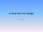 A View from the Bridge - slide 1
