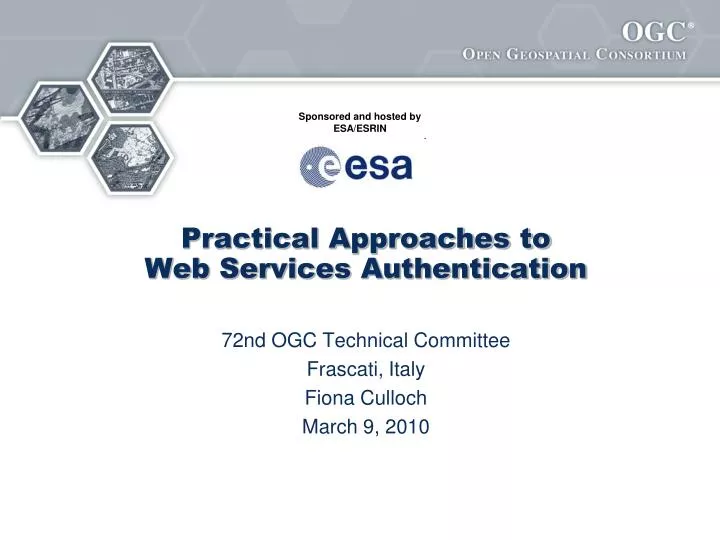 practical approaches to web services authentication