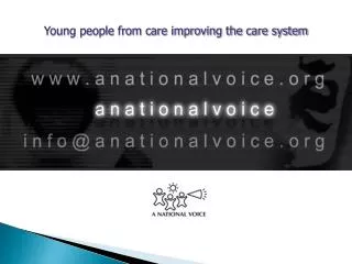 Young people from care improving the care system