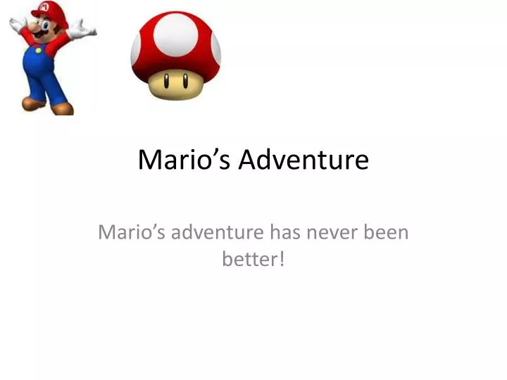 mario s adventure