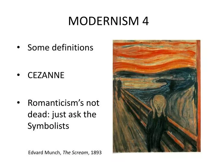 modernism 4