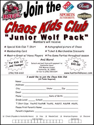 Chaos Kids Club