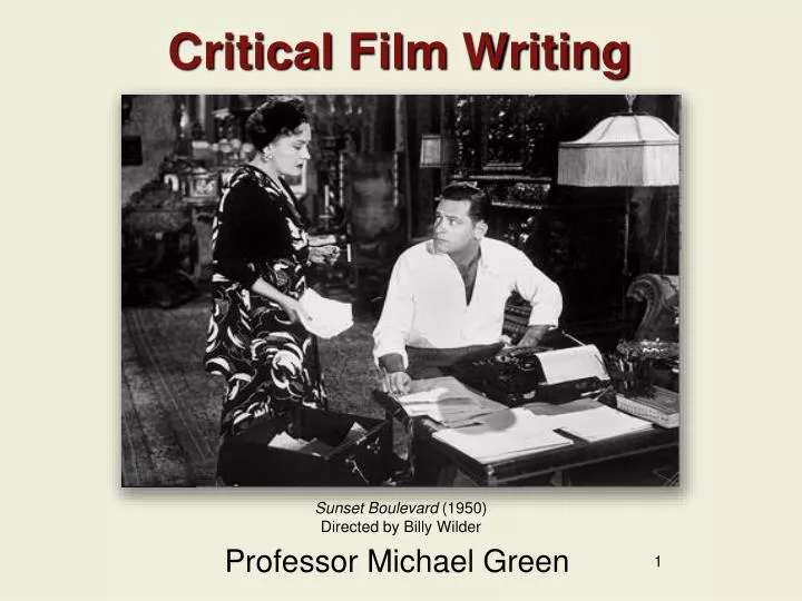 critical film writing