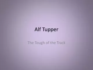 Alf Tupper