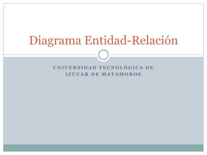 diagrama entidad relaci n